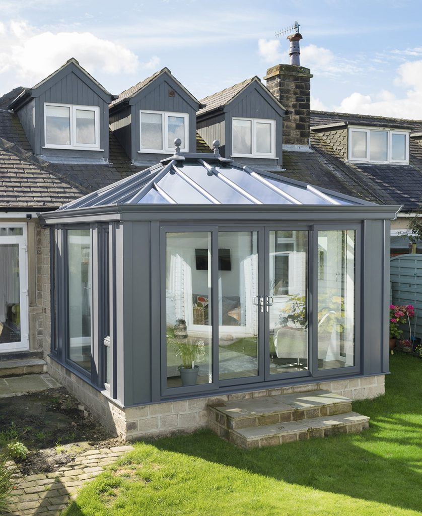 Ultraframe performance conservatory roof installed by S R S Windows in Kent